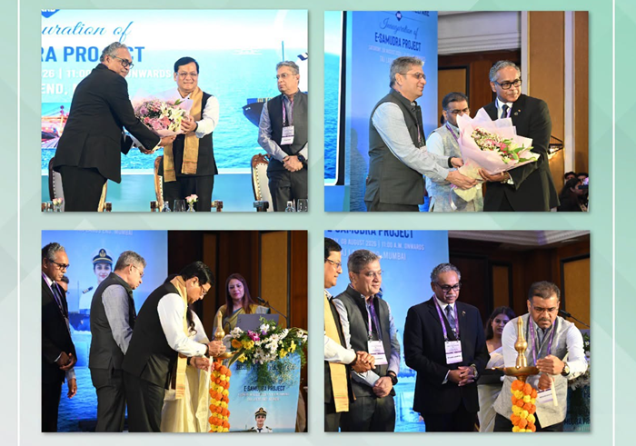 Interaction on seafarer security & inauguration of e-Samudra project held at Mumbai   